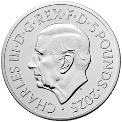 John Lennon £5 rame-nichel 2025