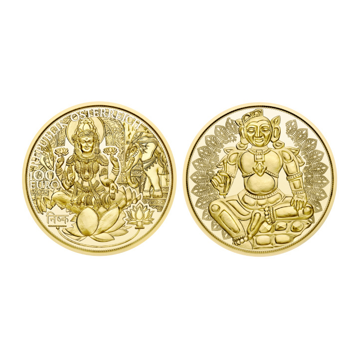 L'oro dell'India 100 Euro Oro 2023 Proof
