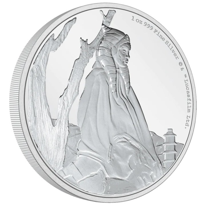 Niue: Star Wars The Mandalorian – Ahsoka Tano 1 uncia ezüst 2022 Proof