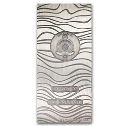 Niue: Star Wars - Mandalorian Beskar Bar 10 oz Silber 2024 Antiqued