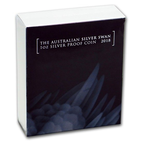 Swan 1 oz silver 2018 Proof