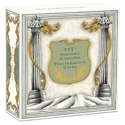 The 225th Anniversary of Australian Proclamation Coins - Pillar Dollar 1/4 uncji Złota 2025 Proof