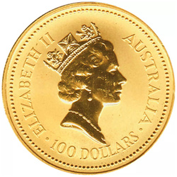 Canguro australiano – Nugget, 1 oncia d’oro, 1992