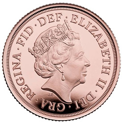 Great Britain: Gold Sovereign Elizabeth II 2022 Proof