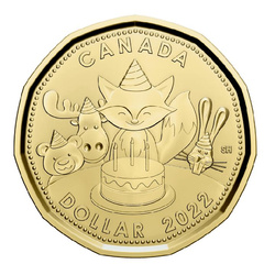 Canadá set: Cumpleaños 5 monedas 2022
