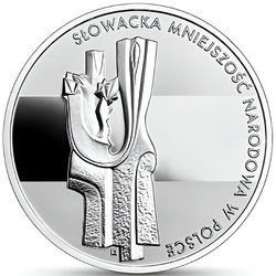 Minorité nationale slovaque en Pologne 10 zł Argent 2024 Proof