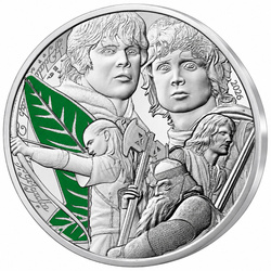 Srebrna Moneta Lord of the Rings: Leaf of Lórien 40,5g Srebra 2026