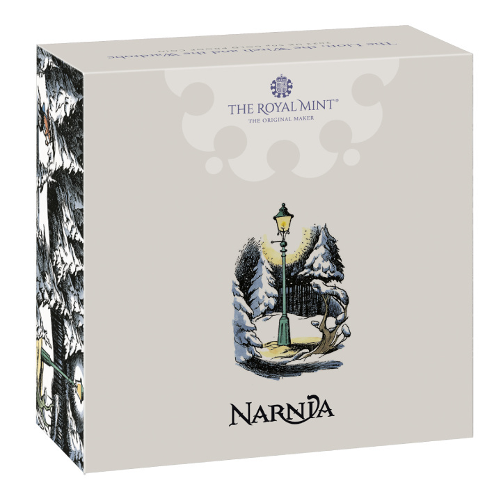 The Lion, the Witch and the Wardrobe 50p Gold 2023 Proof