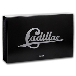 Cihla Cadillac Motor Car Company Emblem Plate barevný 4 unce stříbra