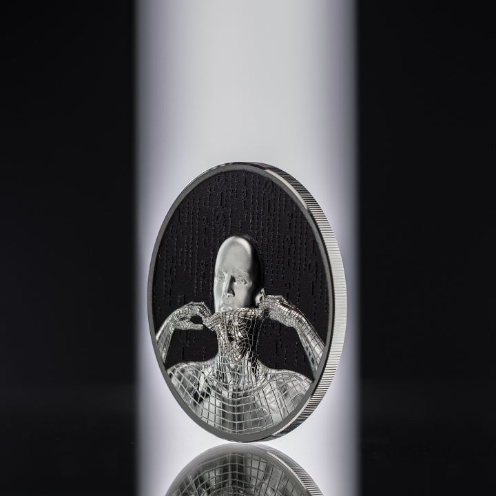 Cook Islands: Second Skin kolorowany 1 uncja Srebra 2023 Proof Ultra High Relief