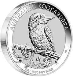 Kookaburra 1000 gram Silver 2021
