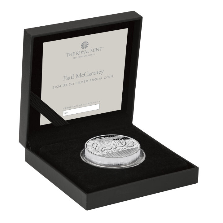 Paul McCartney 2 once d'argento 2024 Proof
