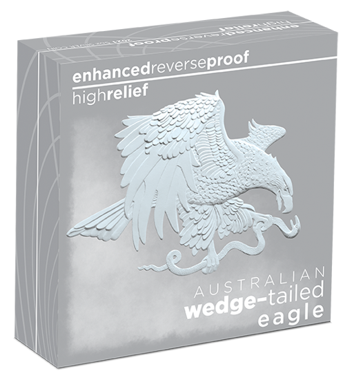 Australian Eagle 5 uncia ezüst 2021 Proof High Relief