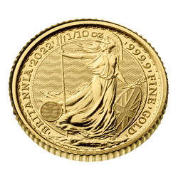 Britannia 1/10 uncji Złota 2022