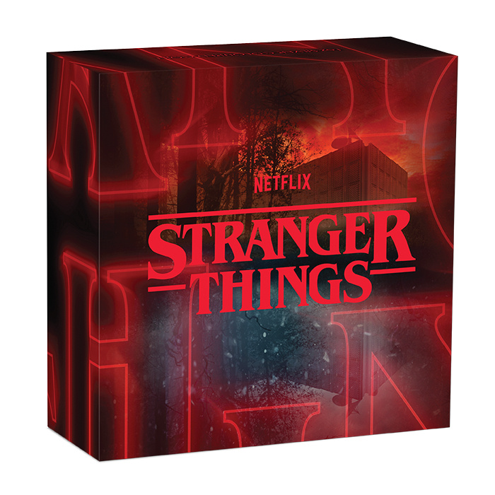 Stranger Things - The Upside Down colored 1 oz Silver 2026 Proof