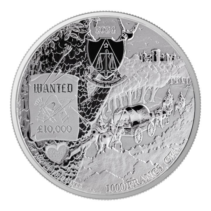 Cameroon: Robin of the Hood 1 oz Silver 2024