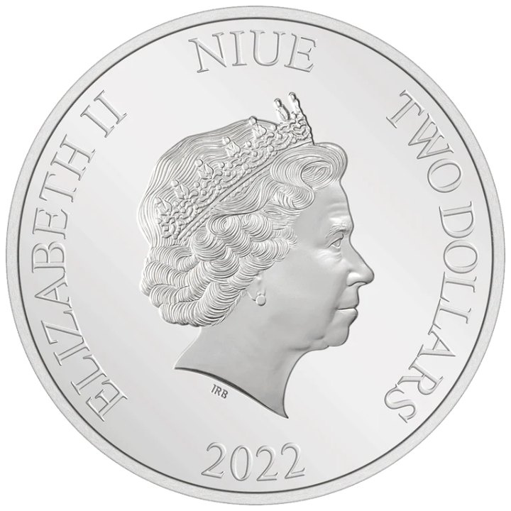 Niue: DC Comics - The Flash 1 oz Plata 2022 Proof