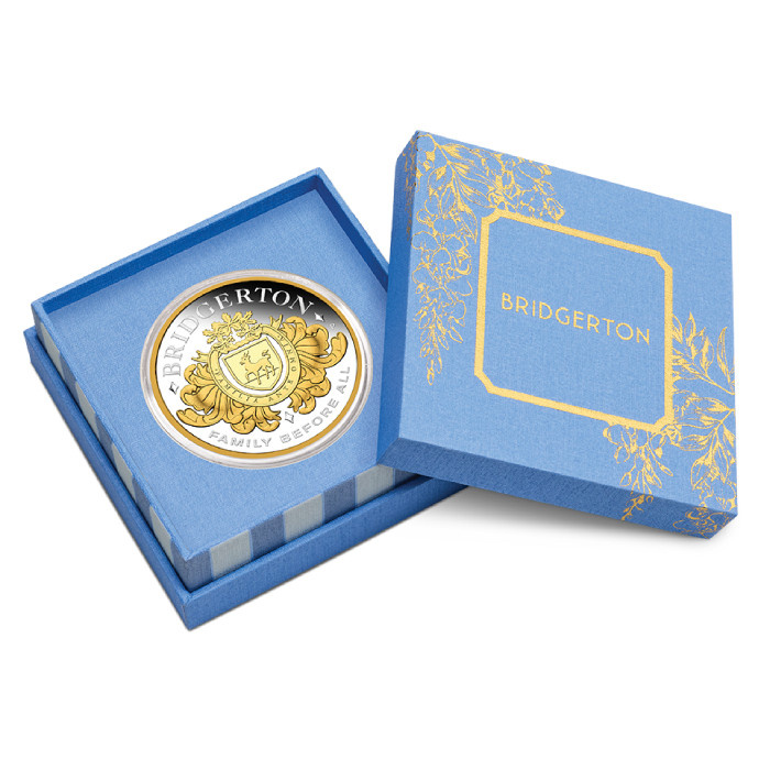 Tuvalu House of Bridgerton aurită 2 oz argint 2026 Proof