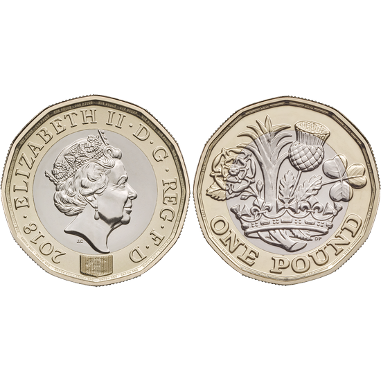 Sada 14 stříbrných mincí Velká Británie 2018 Proof