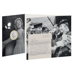 Oslava života a odkazu Dame Very Lynn 2 libry měď-nikl 2022