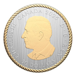 Canada: The Ancestor Gold Plated 2 oz Silver 2025 Reverse Proof