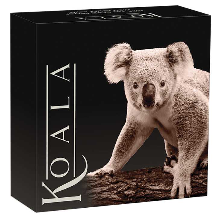 Koala 1 uncia arany 2024 Proof magas domborzat
