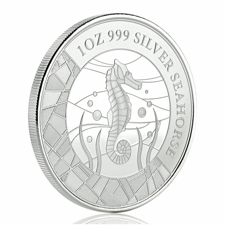 Samoa: Caballito de mar 1 oz Plata 2018