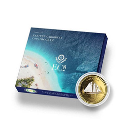 Anguilla: Sailing Regatta coloured 1 oz Gold 2021