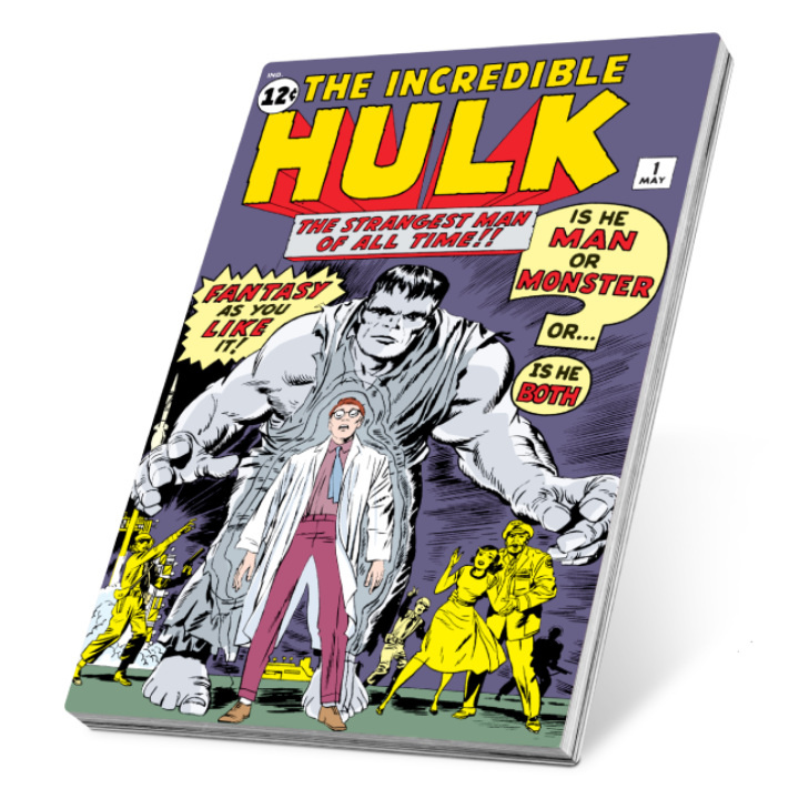 Niue: Marvel Comix - The Incredible Hulk coloured 1 oz Silber 2023 Proof