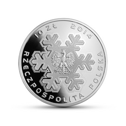 Moneta da 10 zł La rappresentanza olimpica polacca a Sochi 2014 10 zł Argento 2014 Proof