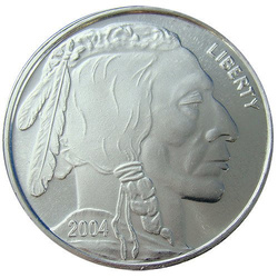 Bisonte 1 oncia d'argento 2004