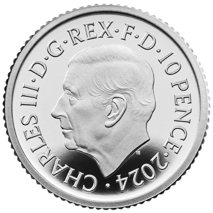 Zestaw 6 monet Britannia Srebro 2024 Proof