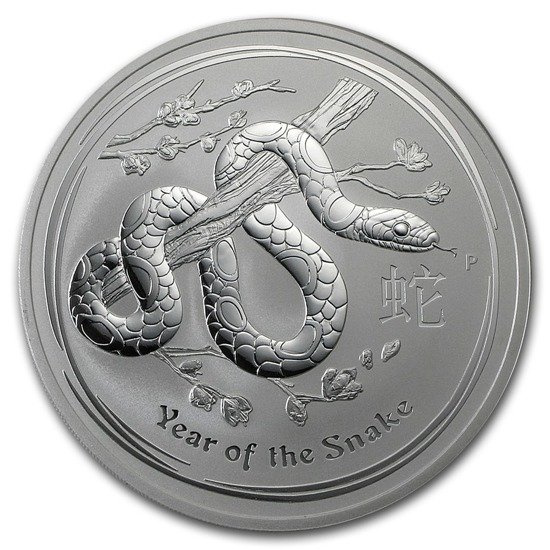 Lunar II: Year of the Snake 10 oz Silver