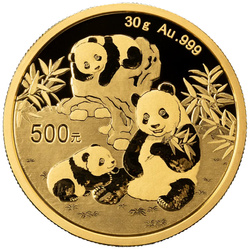 Panda China 30 g Oro – Varios años