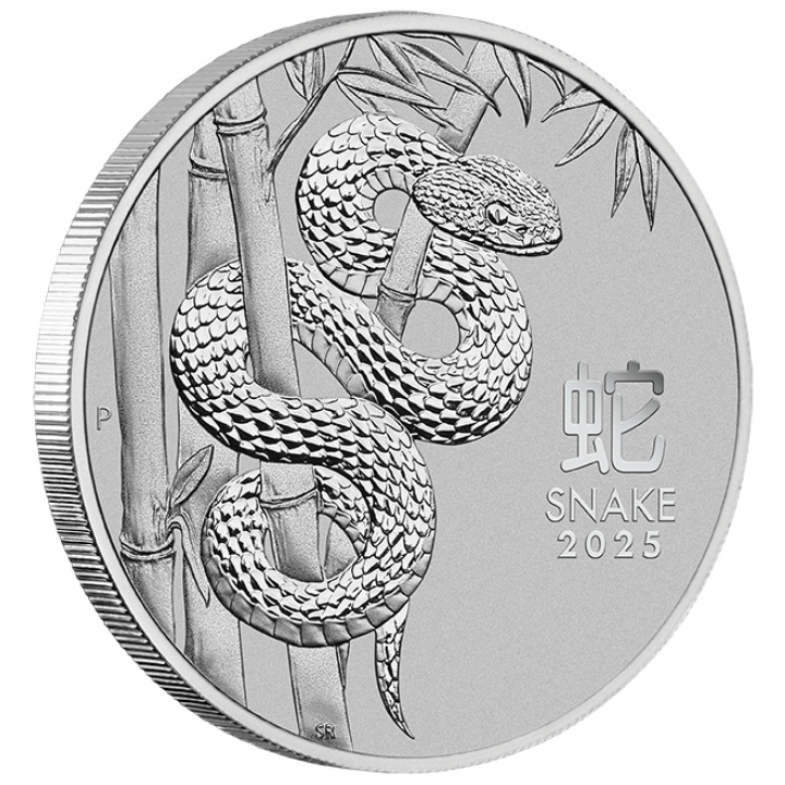 Perth Mint: Lunar III - Anno del Serpente 1 oncia di platino 2025