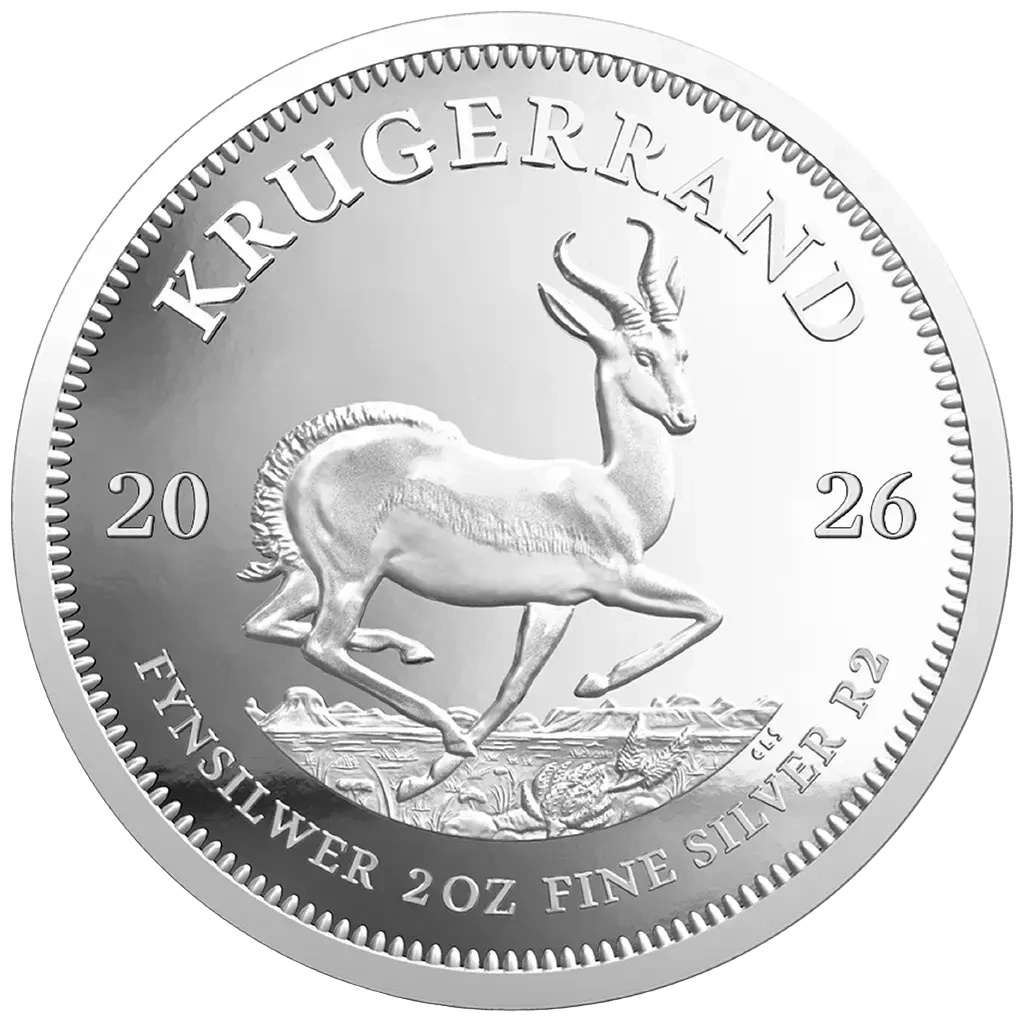 Unce Stříbrná mince Krugerrand 2 unce stříbra 2026 Proof | Metal Market Europe