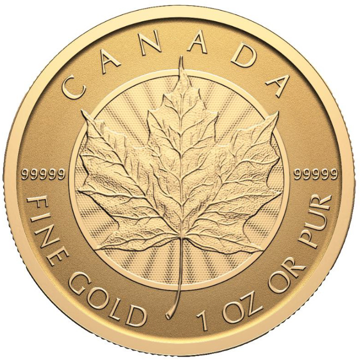 Canada: “Our Purest Maple Leaf” - Foglia d'acero canadese 1 oncia d'oro 2025