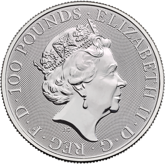 The Queen’s Beasts: The Yale of Beaufort 1 oz Platinum 2020