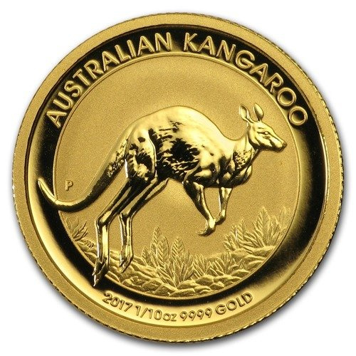 Australijski Kangur 1/10 uncji Złota