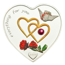 Palau: Glückselefant 1 Unze Silber 2013 Geformte Münze