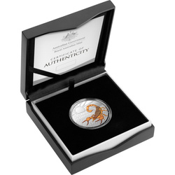 Australia's Most Dangerous: Desert Scorpion coloured 1 oz Silver 2023 Proof Coin