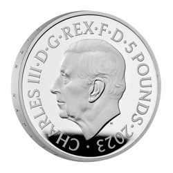 Set di 5 monete Regno Unito Argento 2023 Proof Commemorative Coin