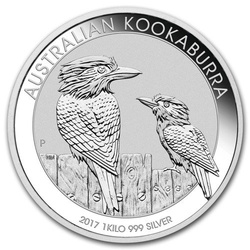 Kookaburra 1000 gram Silber 2017 