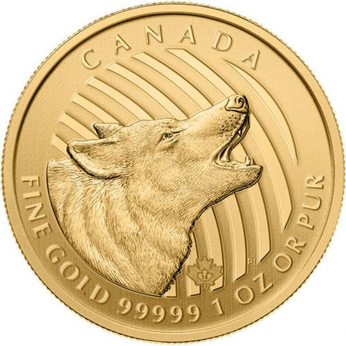 Call of the Wild: Howling Wolf 1 oz Gold