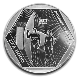 Czad: Pioneer Plaque 1 uncja Srebra 2022 
