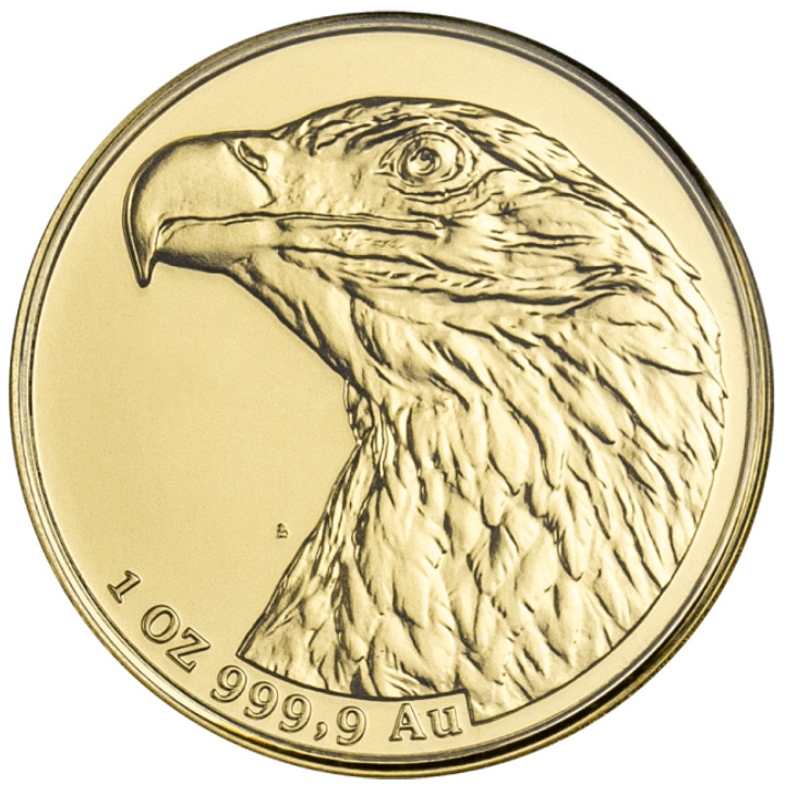 White-tailed eagle 1 oz Gold 2022