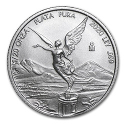 Mexican Libertad 1/20 oz Silver 2020