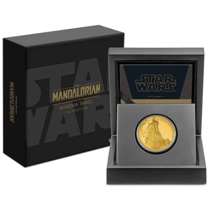 Niue: Star Wars The Mandalorian – Ahsoka Tano 1 uncja Złota 2022 Proof