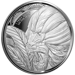 Cameroon: Mandrill 1 oz Silver 2022