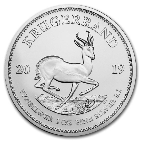 Krugerrand 1 once d'argent 2019